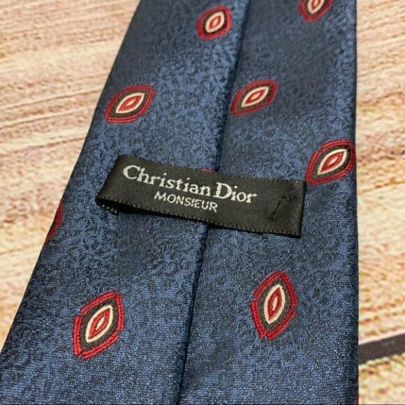 Vintage Christian Dior Silk Tie - Picture 6 of 7